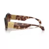 Versace VE4466U Herren-Sonnenbrille, quadratisch, Acetat, schwarzer Rahmen, graue Gläser, 54mm VE4466U54613B