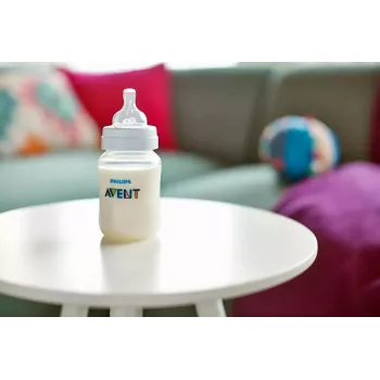 Philips Avent Anti-Colic Babyflaschen-Silikonsauger, schneller Milchfluss, 6M+, 2er-Pack