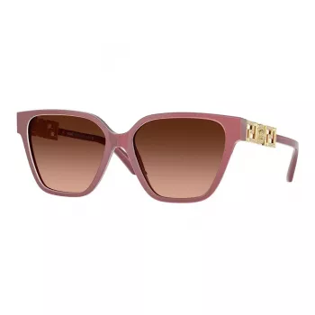 Versace Damen Cat-Eye-Sonnenbrille VE4471BF54755 Havana/Dunkelgrau 56/16/140 mm