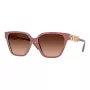 Versace Damen Cat-Eye-Sonnenbrille VE4471BF54755 Havana/Dunkelgrau 56/16/140 mm