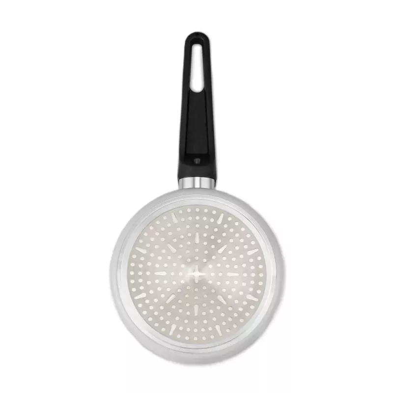 Brabantia Indu+ Sauce Pan 16 cm, Antihaft, Hellgrau (237041)