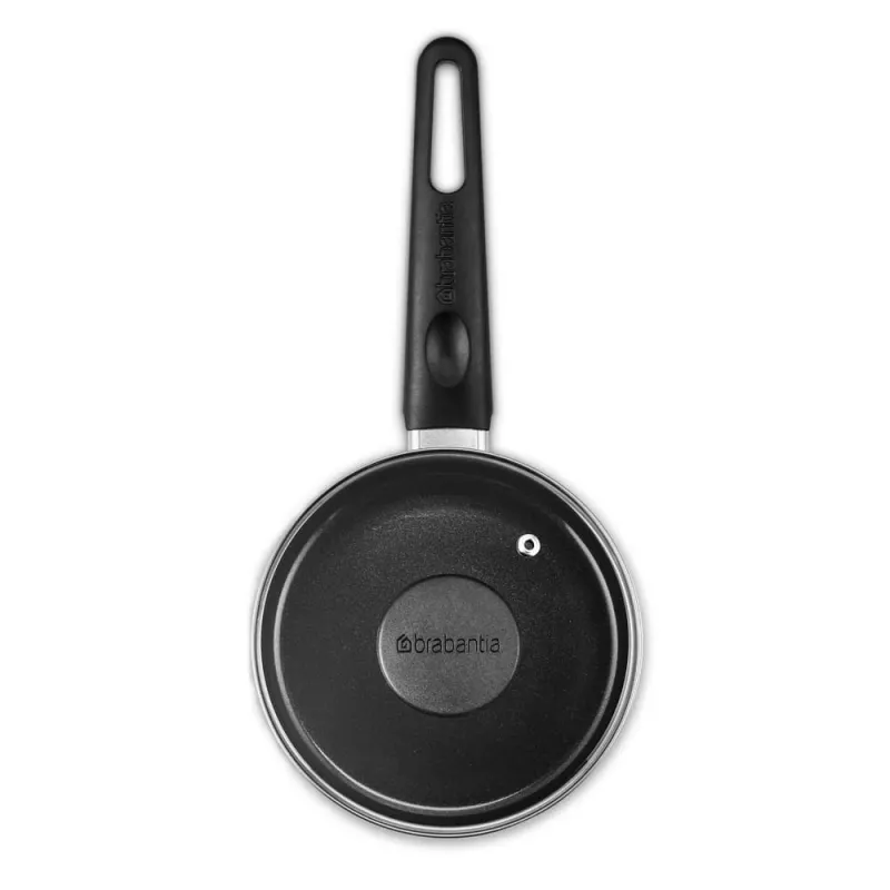Brabantia Indu+ Sauce Pan 16 cm, Antihaft, Hellgrau (237041)