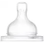 Philips AVENT Anti-Kolik Babyflaschen Silikonsauger 1M+, Langsam fließend, 2er-Pack