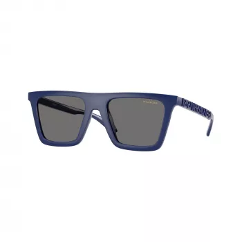 Versace Damen Cat-Eye-Sonnenbrille VE4468U545081 Schwarz Grau 53/18/140 mm