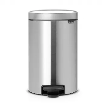 Brabantia NewIcon Tretabfallbehälter 12L Matt Steel