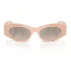 Versace VE4480U54946I Damen-Sonnenbrille, Havana Rahmen, Dunkelbraune Gläser, 51mm