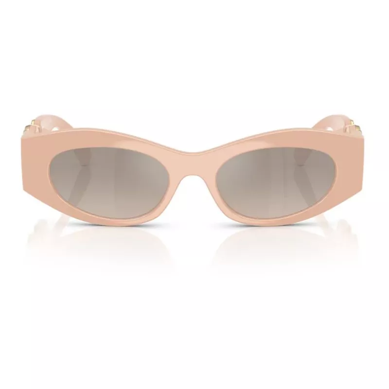 Versace VE4480U54946I Damen-Sonnenbrille, Havana Rahmen, Dunkelbraune Gläser, 51mm