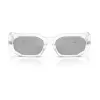 Versace Unisex-Sonnenbrille VE4489U1488V Schwarz/Dunkelgrau 55-18-140