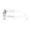 Versace Unisex-Sonnenbrille VE4489U1488V Schwarz/Dunkelgrau 55-18-140