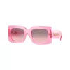 Versace VE4496U53705M Damen Cat-Eye-Sonnenbrille, Havanna/Braun Gradient, 54mm