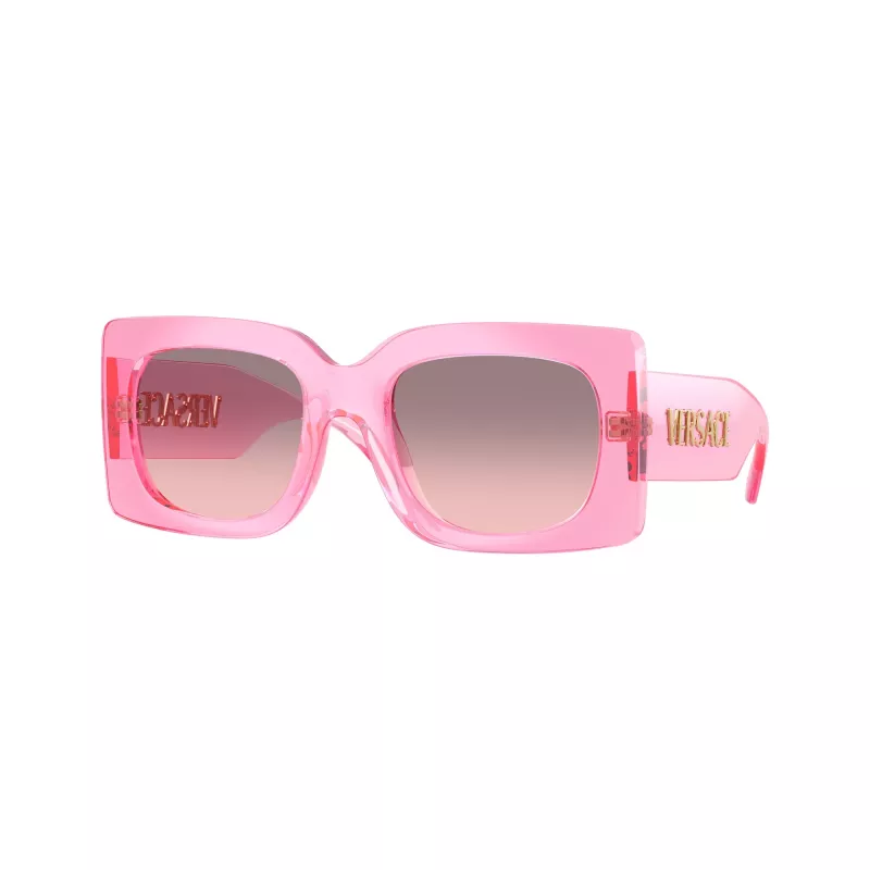 Versace VE4496U53705M Damen Cat-Eye-Sonnenbrille, Havanna/Braun Gradient, 54mm