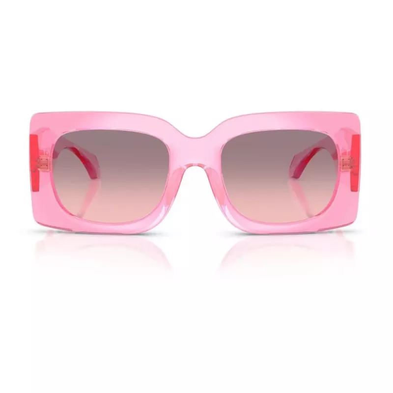 Versace VE4496U53705M Damen Cat-Eye-Sonnenbrille, Havanna/Braun Gradient, 54mm