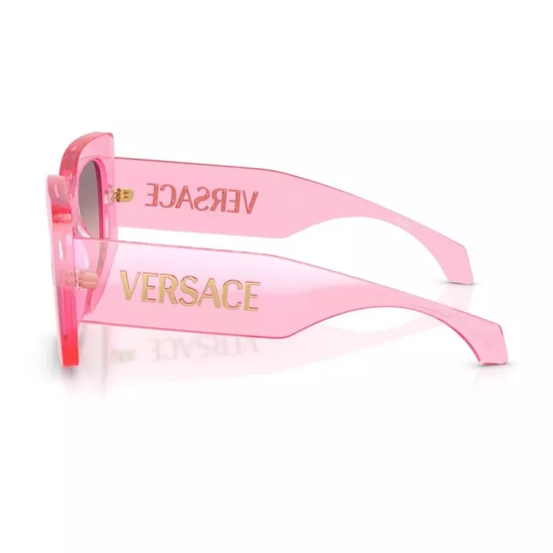 Versace VE4496U53705M Damen Cat-Eye-Sonnenbrille, Havanna/Braun Gradient, 54mm