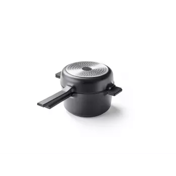 Brabantia All-in-One Topf- und Pfannenset, Schwarz