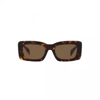 Versace VE4444U10873 Damen-Sonnenbrille, Havana-Rahmen, Braune Gradient-Gläser, 54/21/140 mm