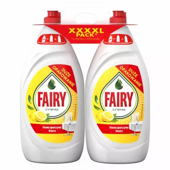 FAIRY Zitronen-Spülmittel Doppelpack, 2 x 1350 ml