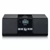 Lenco MC-030BK Micro-Musiksystem mit Bluetooth, CD, UKW-Radio, USB, AUX, Schwarz