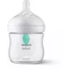 Philips Avent Natural Response Anti-Colic Babyflasche mit AirFree Ventil, 125 ml, Newborn Flow 1, 0m+