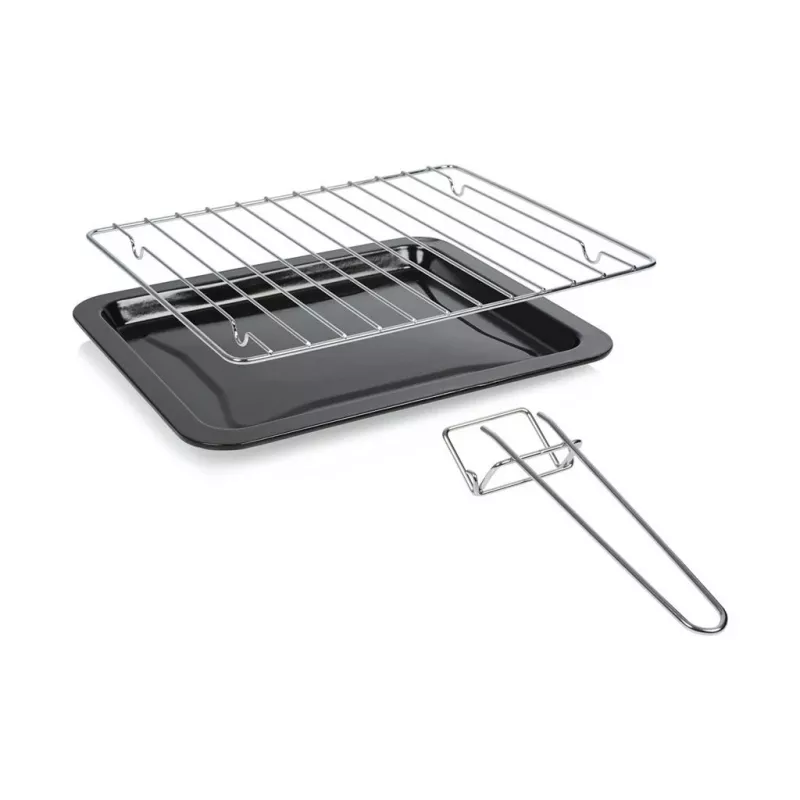 Tristar OV-3652 Mini-Backofen mit Timer, Kontrollleuchte und Umluftfunktion, 20 L