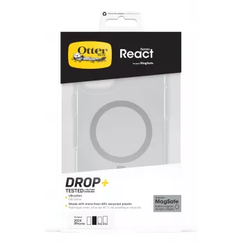 OtterBox React MagSafe Hülle für Apple iPhone 16 Plus - Transparent