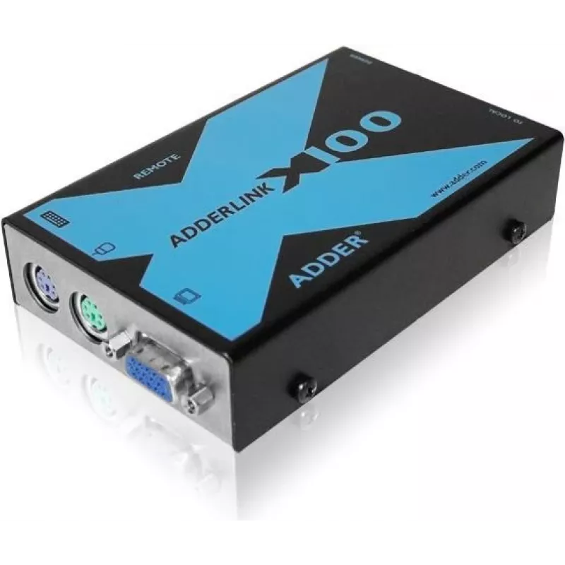 Adder Adderlink X100 VGA USB KVM Extender Set über CAT bis 100 Meter (X100-USB/P-IEC)
