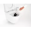 Brabantia ReNew Toilettenbürste mit Halter, Mineral White