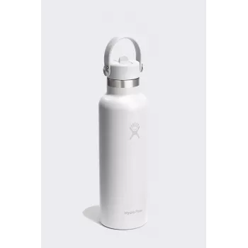 Hydro Flask 21 Oz Standard Flex Straw Cap (621 ml) – Weiß