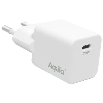 Aqiila Chargebird W1 20W USB-C Wandladegerät Weiß AQWCW1PBI20W898