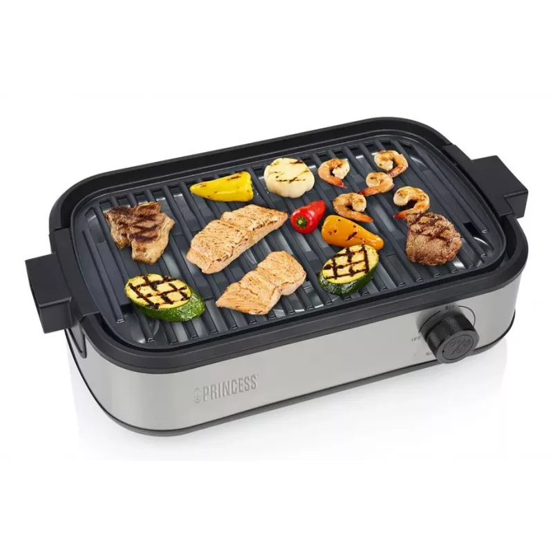 Princess 103215 Elektrischer Tischgrill Schwarz 01.103215.01.001