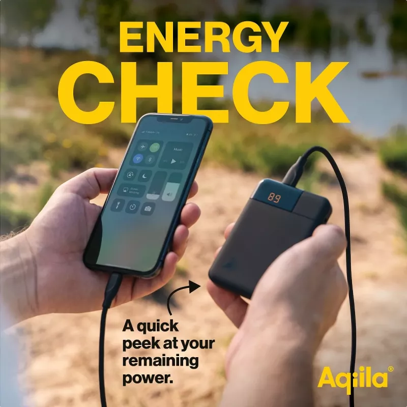 Aqiila Powerbird B5 5000 mAh Powerbank 12W Moosgrün AQPBPBIB5MGR024