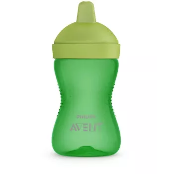 Philips AVENT My Grippy Trinklernbecher mit hartem Trinkschnabel 300 ml, 18M+, Grün