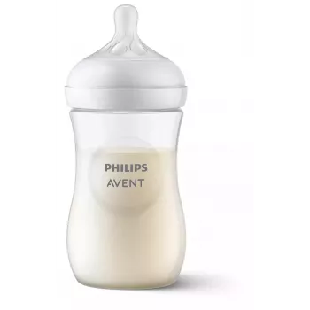 Philips AVENT Natural Response Babyflasche 260 ml, mittlerer Sauger, 1m+