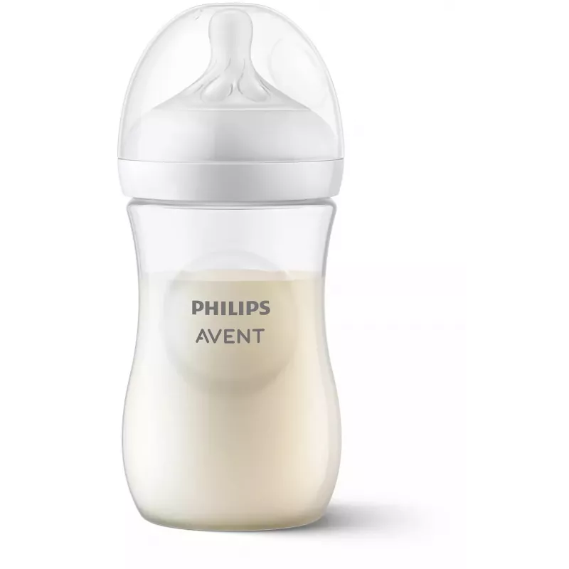 Philips AVENT Natural Response Babyflasche 260 ml, mittlerer Sauger, 1m+
