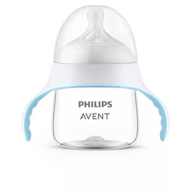 Philips Avent Natural Response Trinklernbecher 150 ml, Sauger mit mittlerem Durchfluss, 6m+
