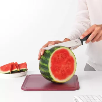 Brabantia Tasty+ Tranchiermesser, Dark Grey
