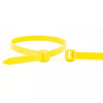 WKK Gelbe Nylon-Kabelbinder 100 x 2,5 mm, 100er-Pack 11032471