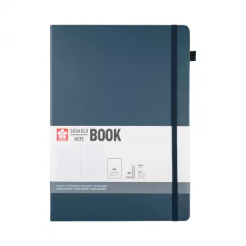 Sakura Notizbuch DIN A4 kariert, Dunkelindigo Hardcover, 160 Seiten, 1 Stück (94156805)