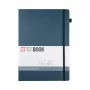 Sakura Notizbuch DIN A4 kariert, Dunkelindigo Hardcover, 160 Seiten, 1 Stück (94156805)