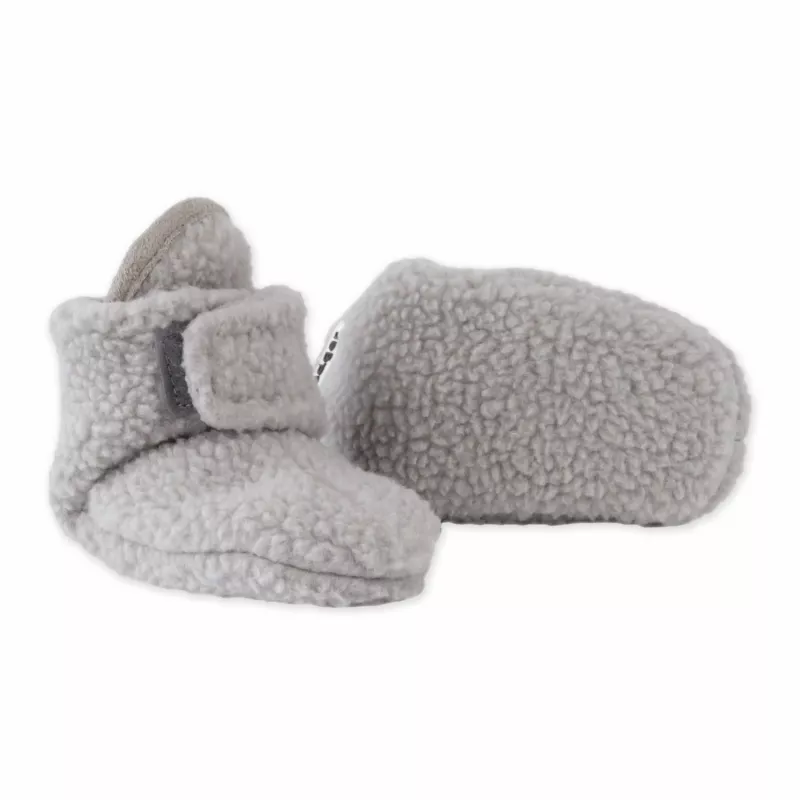 Lodger Teddy Baby Hausschuhe, Storm, 3-6 Monate