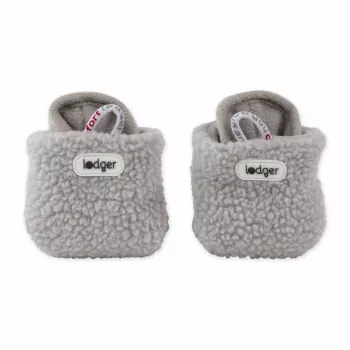 Lodger Slipper Teddy Baby Hausschuhe, Storm, 6-12 Monate, Anti-Rutsch