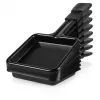Tristar RA-2747 Raclette mit Antihaftbeschichtung, Kontrollleuchte, Grillfunktion, Schwarz, Stein