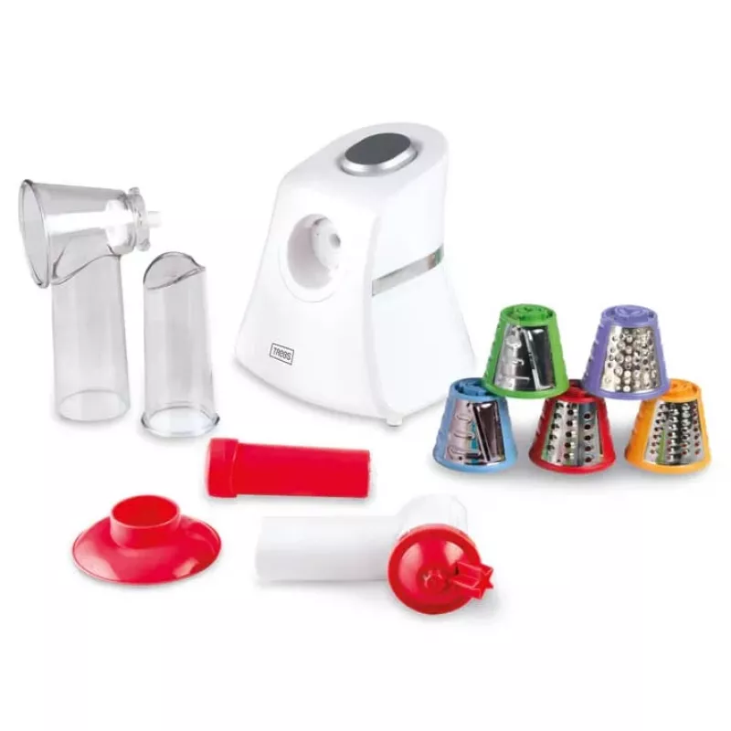 Trebs 2-in-1 Eiszerkleinerer & Sorbetmaschine, Weiß