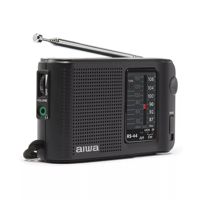 AIWA RS-44 Taschenradio AM/FM, Schwarz