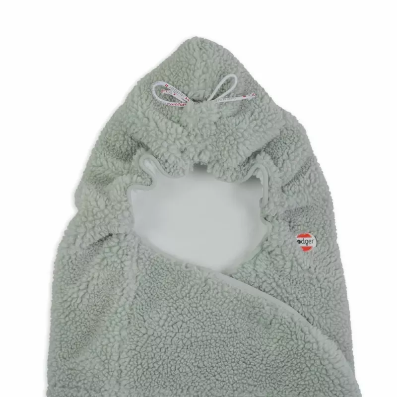 Lodger WPT 109 Wrapper Teddy Silk Touch Baby-Puckdecke, Creme