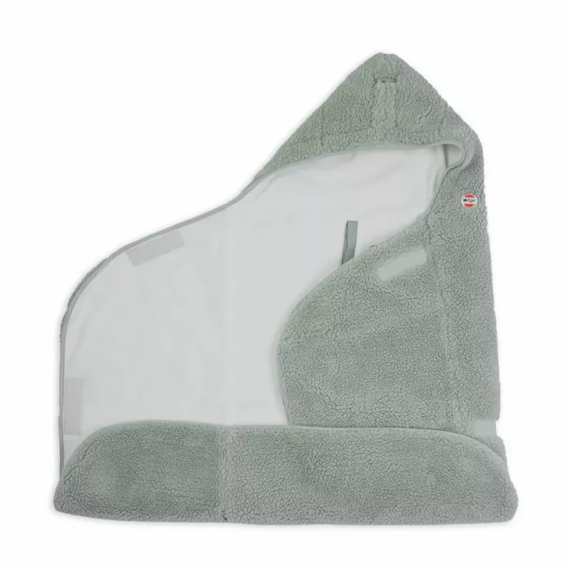 Lodger WPT 109 Wrapper Teddy Silk Touch Baby-Puckdecke, Creme