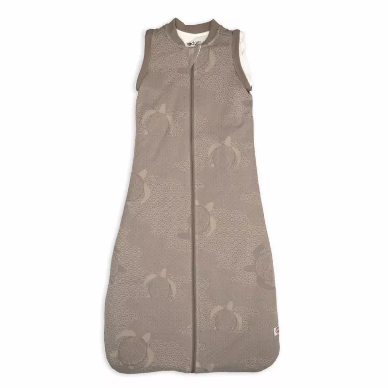 Lodger Hopper Matcha Turtle Baby-Schlafsack mit abnehmbaren Ärmeln, Buffalo, 68/80