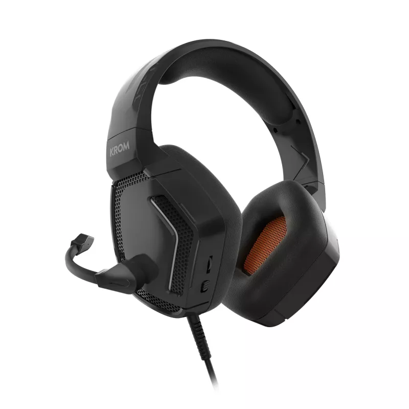 KROM KOPA PRO Kabelgebundenes Gaming-Headset - Schwarz NXKROMKOPAPRO