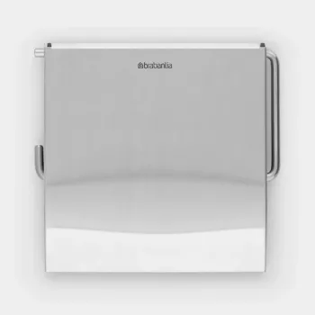 Brabantia 385322 Wand-Toilettenpapierhalter, Mattstahl