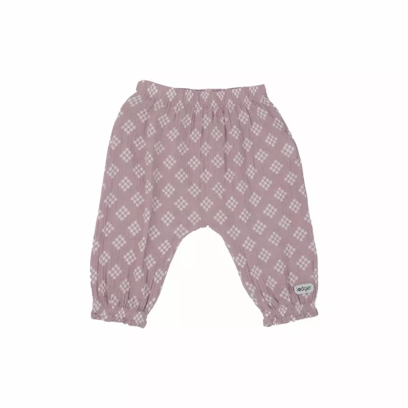 Lodger Hipster Tribe Musselin Sommer Baby Hipster Hose, Rose, 62 cm