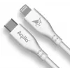 AQIILA 4SI843 USB-C auf Lightning Lade- und Synchronisierungskabel 2m 60W PD AQCBPBIC4SI843